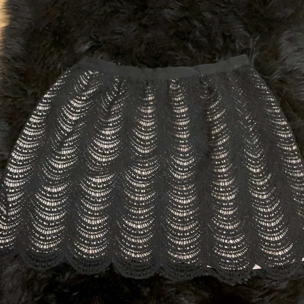 A Line Lace Tulip Skirt
